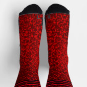rood glitterhart sokken (Top)
