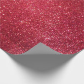 Rood glitterpapier cadeaupapier (Hoek)