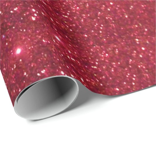 Rood glitterpapier cadeaupapier (Rol Hoek)