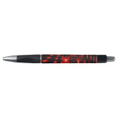 Rood gloeiend netto fractal pen (Voorkant)