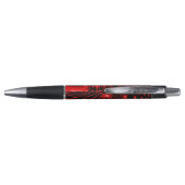 Rood gloeiend netto fractal pen (Achterkant)