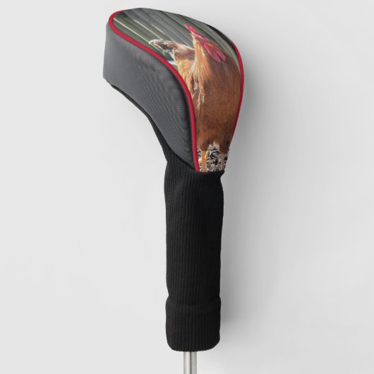 Rood Golfheadcover (Schuin)