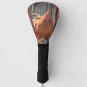 Rood Golfheadcover (Voorkant)
