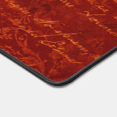 rood-gotisch schrift bureaumat (Hoek)