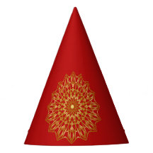Rood & Goud Arabisch geïnspireerde Party Pet