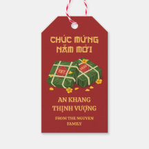 Rood & Goud Banh Chung Ochna Vietnamees Tet 2026