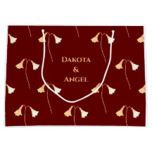 Rood Goud Bloem Paar's Romantisch