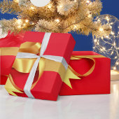 Rood Goud Cadeaupapier