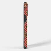 ROOD GOUD CRÈME MANDALA PATROON iPhone HOESJE (Rechterkant)