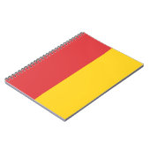 Rood & Goud CUSTOM Notitieboek (Linkerzijde)