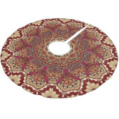 Rood Goud Decoratieve Boomrok Kerstboom Rok (Gekanteld)