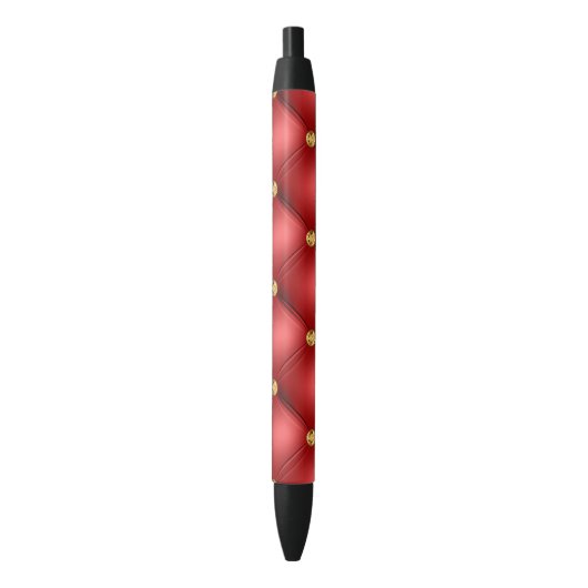 Rood Goud Diamant Tufted Pen (Voorkant Verticaal)