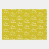 Rood goud en groen inpakpapier vel (Voorkant 3)