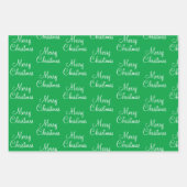 Rood goud en groen inpakpapier vel (Voorkant 2)