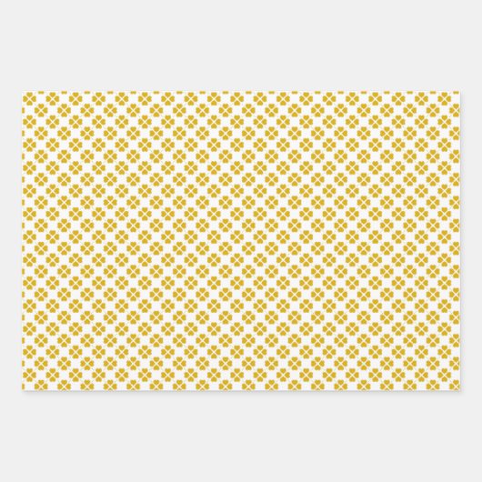 Rood, goud en zilver inpakpapier. inpakpapier vel (Voorkant 2)