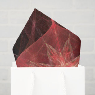 Rood Goud Geel Geometrische ster Decoupage Tissuepapier