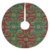 Rood Goud Groen Kerstboom Rok (Voorkant)