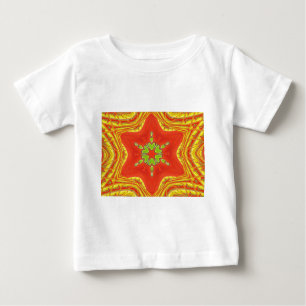 Rood Goud Groen Mandala Art Print