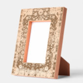 Rood Goud Kashan Tapijtkleed Perzisch Aziatisch Gegraveerde Lijstjes (Links)