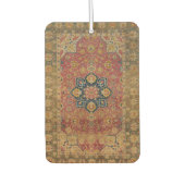 Rood Goud Kashan Tapijtkleed Perzisch Aziatisch Luchtverfrisser (Voorkant)