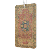 Rood Goud Kashan Tapijtkleed Perzisch Aziatisch Luchtverfrisser (Links)