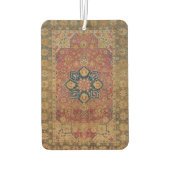 Rood Goud Kashan Tapijtkleed Perzisch Aziatisch Luchtverfrisser (Achterkant)