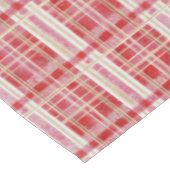 Rood Goud Kerst Plakken Patroon#2 ID1009 Tafelkleed (Gekanteld)