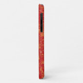 Rood Goud Maan Chinees Nieuwjaar Dierriem Stier Case-Mate iPhone Case (Achterkant/links)