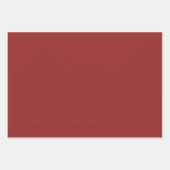 Rood Goud Mandala Monogram Indiase bruiloft Inpakpapier Vel (Voorkant 3)