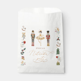 Rood goud Notenkraker ballerina kids verjaardagsfe Bedankzakje