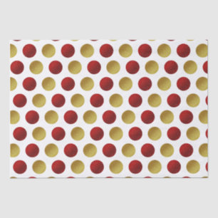Rood Goud Sparkly Feestelijk Kerst Tissue Papier