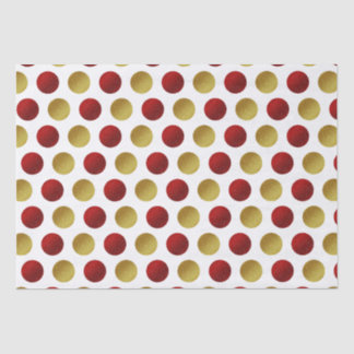 Rood Goud Sparkly Feestelijk Kerst Tissue Papier