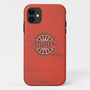 Rood & Goud Stupefy spreuk Grafisch Case-Mate iPhone Case