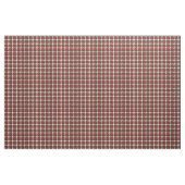  rood goudbruin houndstooth plaid patroon stof (Yard (91,4 cm))
