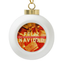 Rood Gouden Prettig Kerstfeest Moderne Elegante Ke