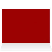 Rood, Gouden Rollen, Sterren Tafelnummer Kaart (Binnen Horizontaal (Boven))