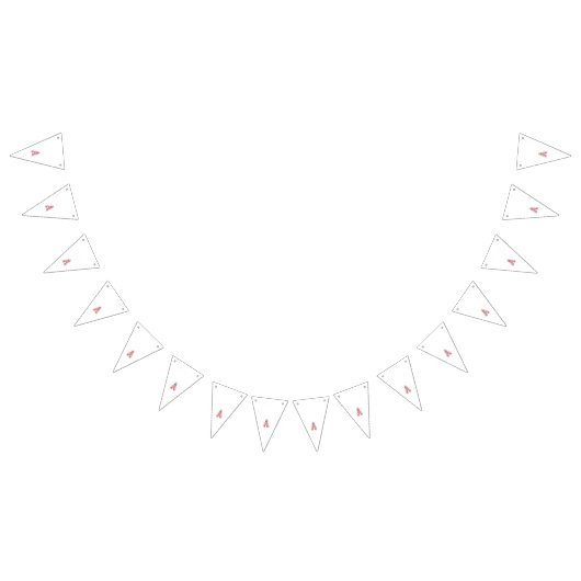 Rood grafisch ontwerp met ingewikkelde line art mo vlaggetjes (Alle)