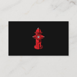 Rood grafisch vuurwerkpapier voor brandweerhaard visitekaartje