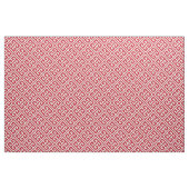 Rood Grieks sleutelpatroon Stof (Fat Quarter)