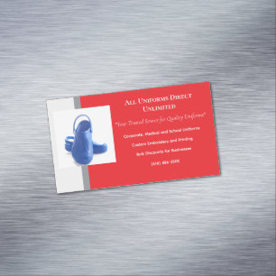 Rood Grijs Blauw Medisch Uniform Nurse Schoenen Magnetisch Visitekaartje