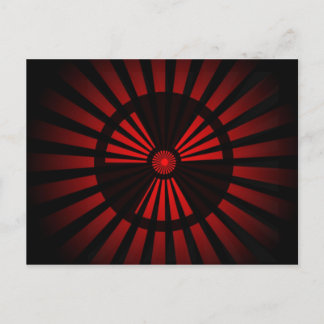 rood-grijs briefkaart