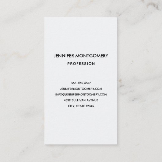 Rood Grijs & Cream Boho Bloem Boeket Visitekaartje (Achterkant)