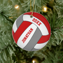 rood grijs sportteam kleuren volleybal jongens