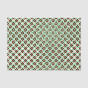 rood groen Barcelona Floral Patroon Tissuepapier