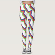 Rood groen blauw gestreept