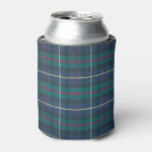 Rood, groen, blauw Schots tartan patroon. Blikjeskoeler (Blikje Voorkant)