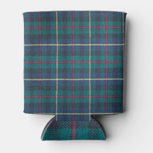 Rood, groen, blauw Schots tartan patroon. Blikjeskoeler