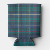 Rood, groen, blauw Schots tartan patroon. Blikjeskoeler (Voorkant)