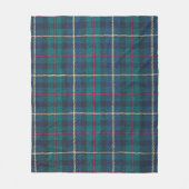 Rood, groen, blauw Schots tartan patroon. Fleece Deken (Voorkant)