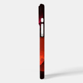 Rood Groen Bloemen Modern Abstract Kunstpatroon #0 Case-Mate iPhone Case (Achterkant / Links)